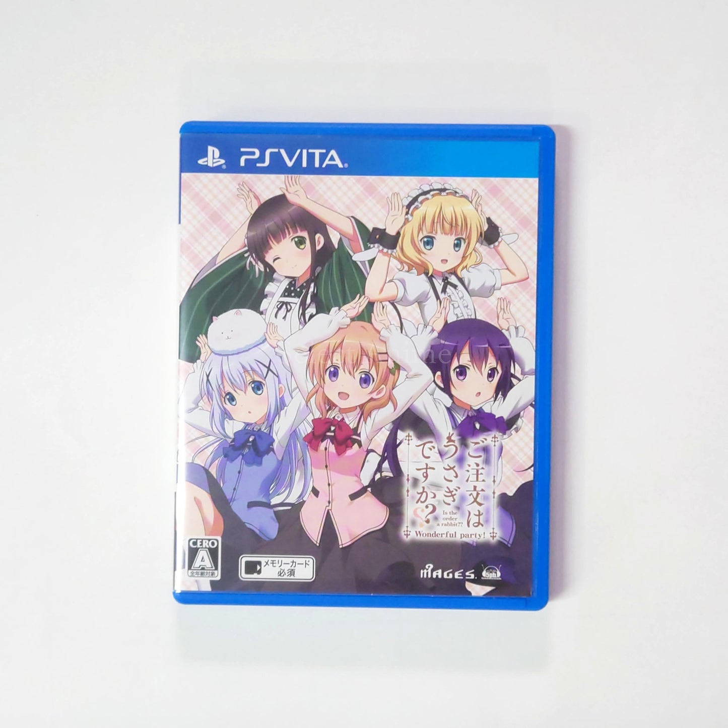 Is the Order a Rabbit?? Wonderful party! PlayStation Vita [USED]