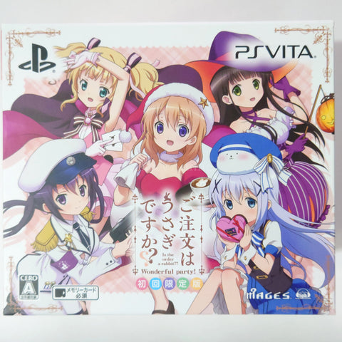 Is the Order a Rabbit?? Wonderful party! Limited Edition PlayStation Vita [USED] — photo 1