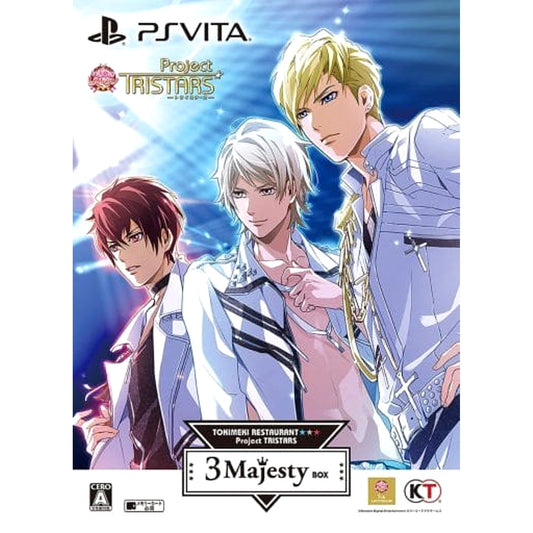 Tokimeki Restaurant Project Tristars 3 Majesty BOX Sony PlayStation Vita [USED]