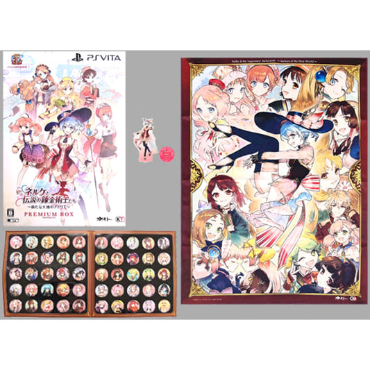 Nelke & the Legendary Alchemists: Ateliers of the New World 20th Anniversary Box Sony PlayStation Vita [USED]