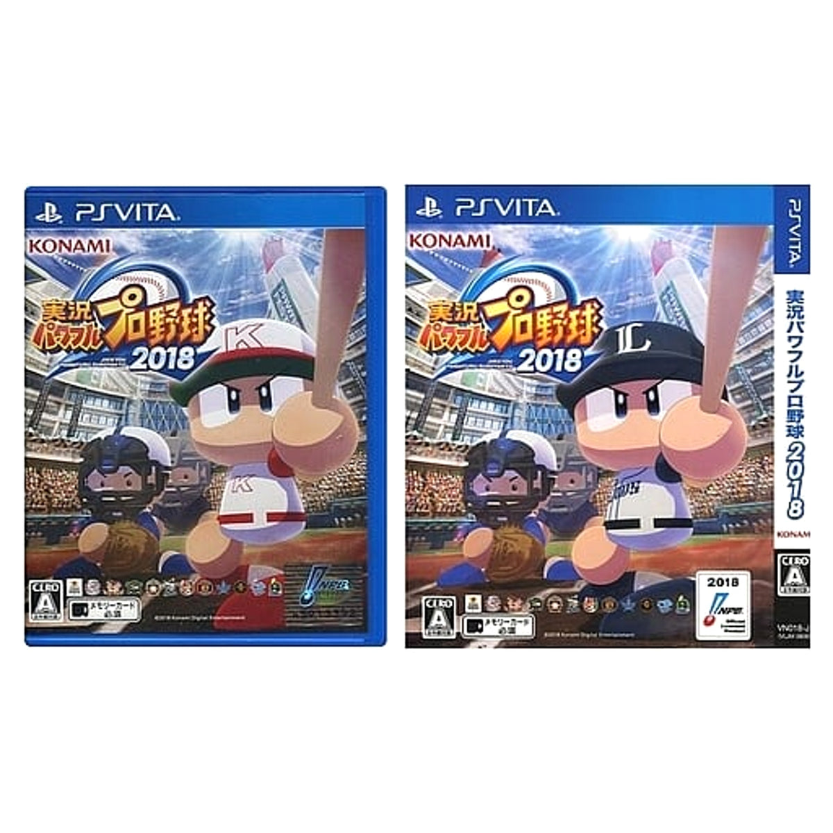 Jikkyou Pawafuru Puro Yakyu 2018 Dress-Up Lions Sleeve Sony PlayStation Vita [USED]