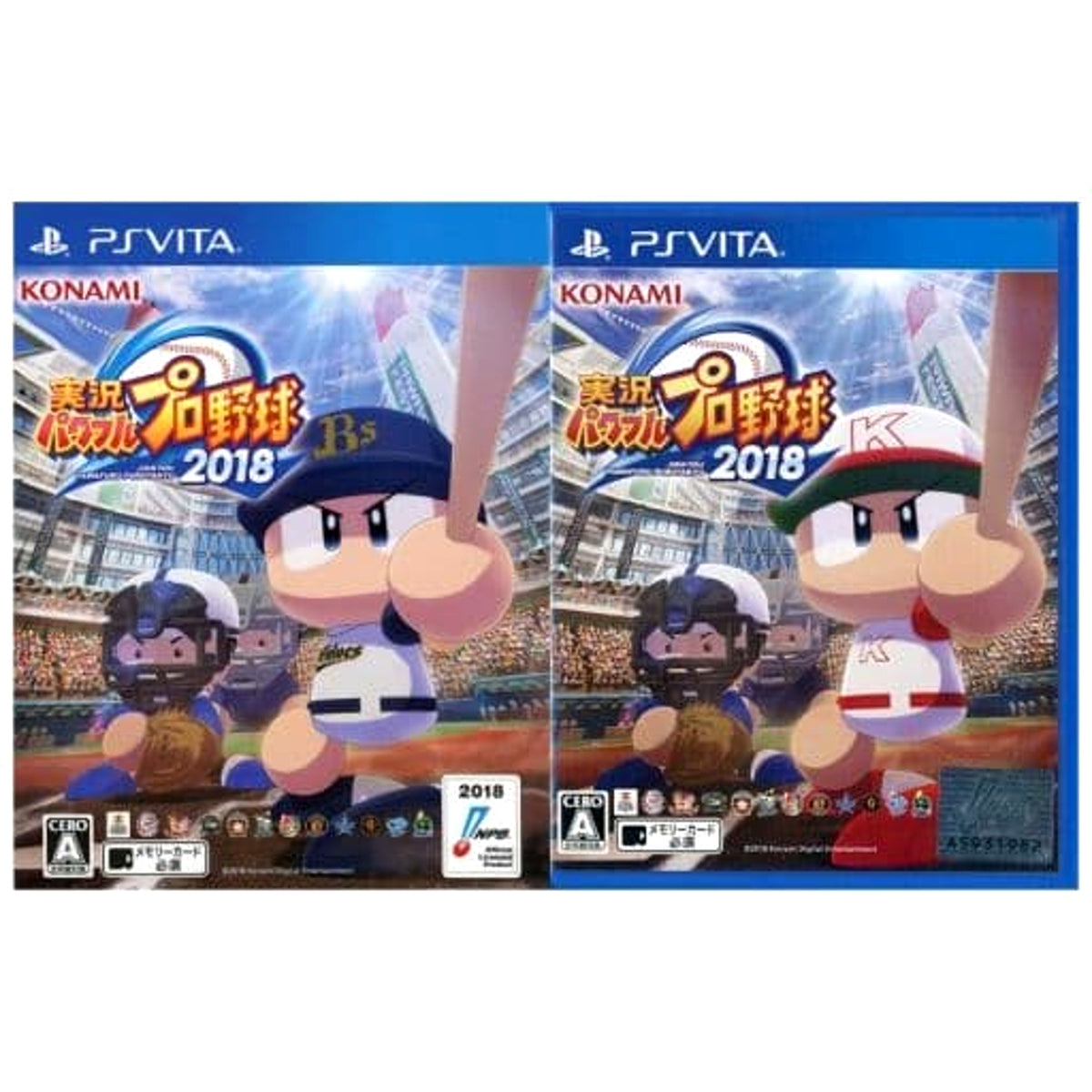 Jikkyou Pawafuru Puro Yakyu 2018 Dress-Up Orix Sleeve Sony PlayStation Vita [USED]