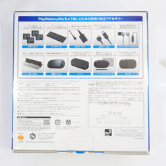 Sony Playstation Vita Crystal Black Wi-Fi Model PCH-1000ZA01 Console with Box and Charger NTSC-J PlayStation Vita Series Console [USED]