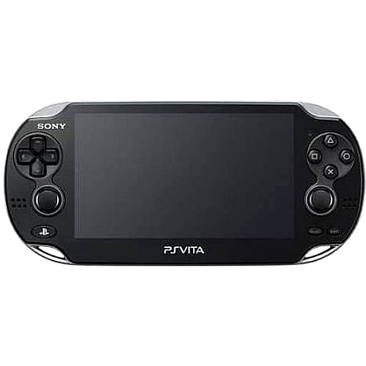 Sony Playstation Vita Crystal Black 3G/Wi-Fi Model PCH-1100AB01 Console with Box and Charger NTSC-J PlayStation Vita Series Console [USED]