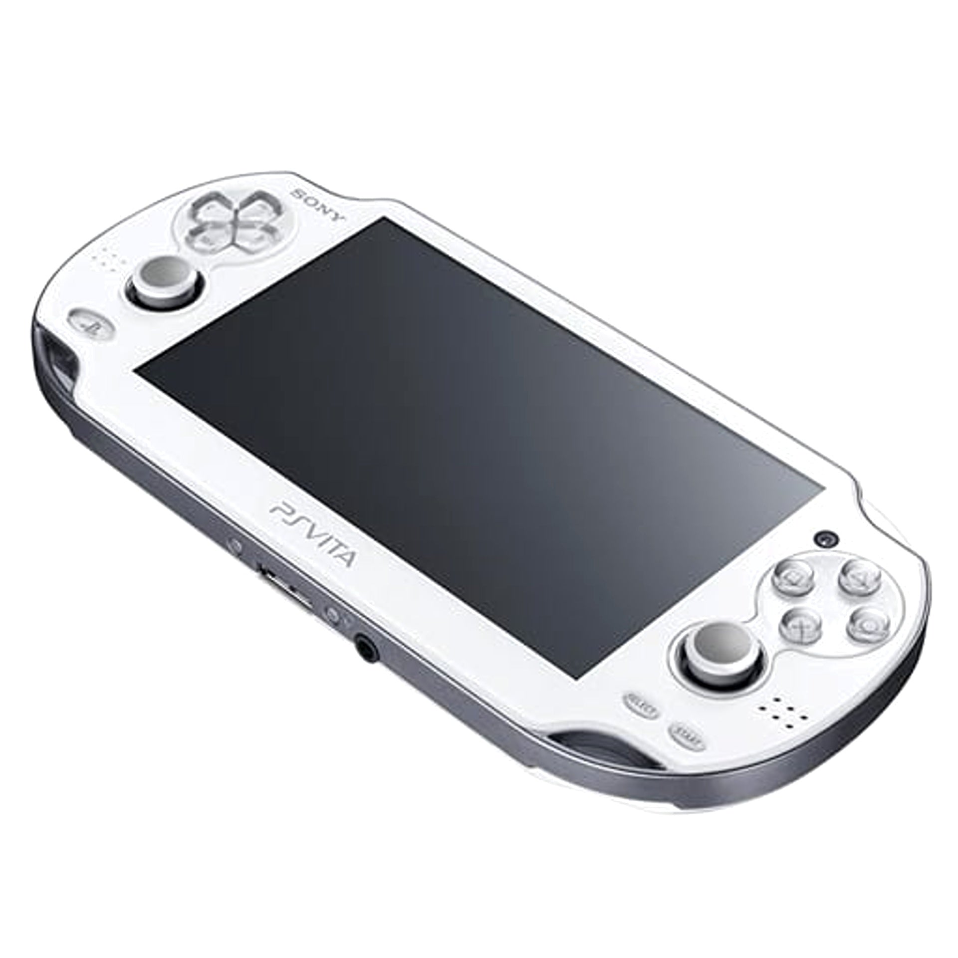 Sony Playstation Vita Crystal White Wi-Fi Model PCH-1000ZA02 Console with Box and Charger NTSC-J PlayStation Vita Series Console [USED]