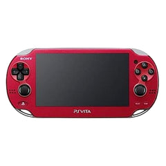 Sony Playstation Vita Cosmic Red 3G/Wi-Fi Model PCH-1100AB03 Console with Box and Charger NTSC-J PlayStation Vita Series Console [USED]