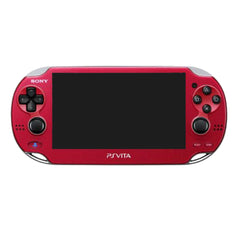 Sony Playstation Vita Cosmic Red Wi-Fi Model PCH-1000ZA03 Console with Box and Charger NTSC-J PlayStation Vita Series Console [USED]