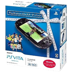 Sony Playstation Vita Crystal Black Starter Pack 3G/Wi-Fi Model PCHJ-10003 Console with Box and Charger NTSC-J PlayStation Vita Series Console [USED]