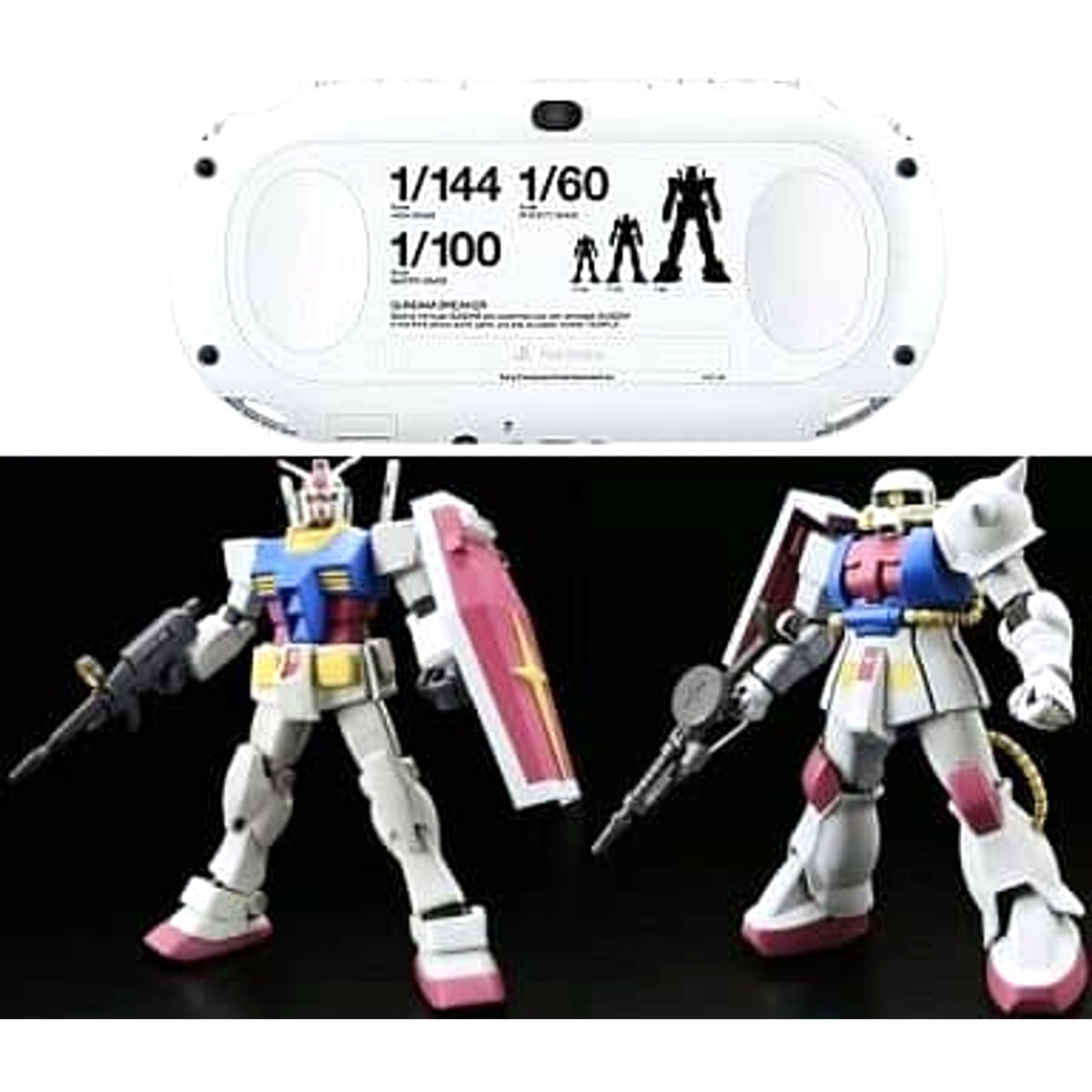 Sony Playstation Vita Gundam Breaker Starter Pack Wi-Fi Model PCHL-60001 Console with Box and Charger NTSC-J PlayStation Vita Series Console [USED]