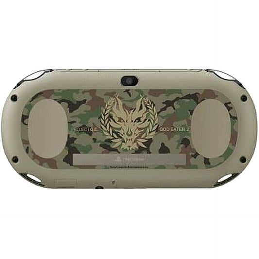 Sony Playstation Vita God Eater 2 Wi-Fi Model Fenrir Edition PCHJ-10010 Console with Box and Charger NTSC-J PlayStation Vita Series Console [USED]