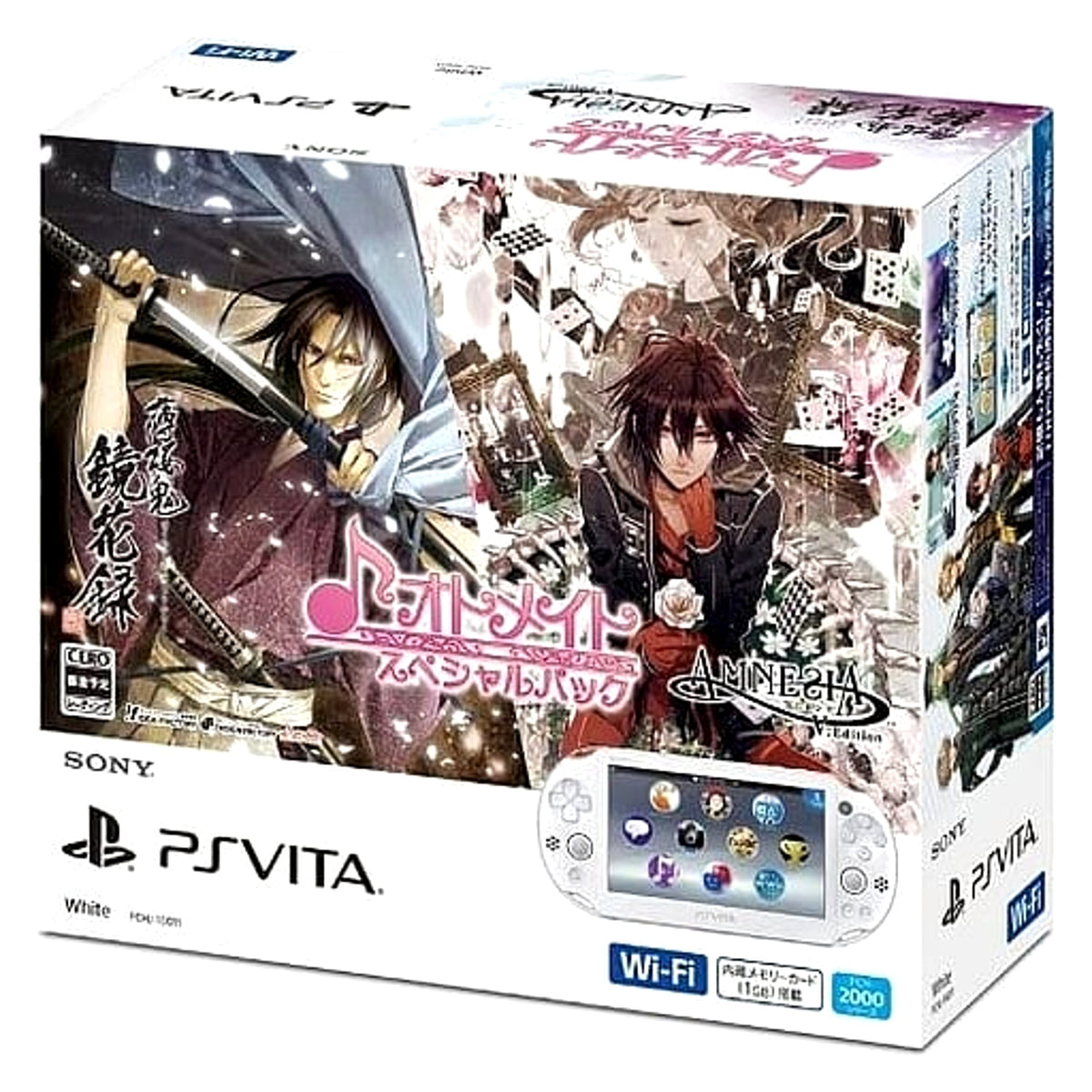 Sony Playstation Vita Otomate Special Pack Wi-Fi Model PCHJ-10011 Console with Box and Charger NTSC-J PlayStation Vita Series Console [USED]