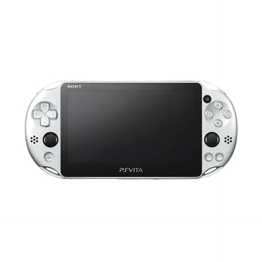 Sony Playstation Vita Silver Wi-Fi Model PCH-2000ZA25 Console with Box and Charger NTSC-J PlayStation Vita Series Console [USED]