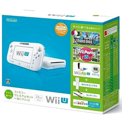Nintendo Wii U Shiro Wii Fit U Ready to Play Family Premium Set WUP-S-WAFT Console with Box and Charger NTSC-J Wii U Series Console [USED]