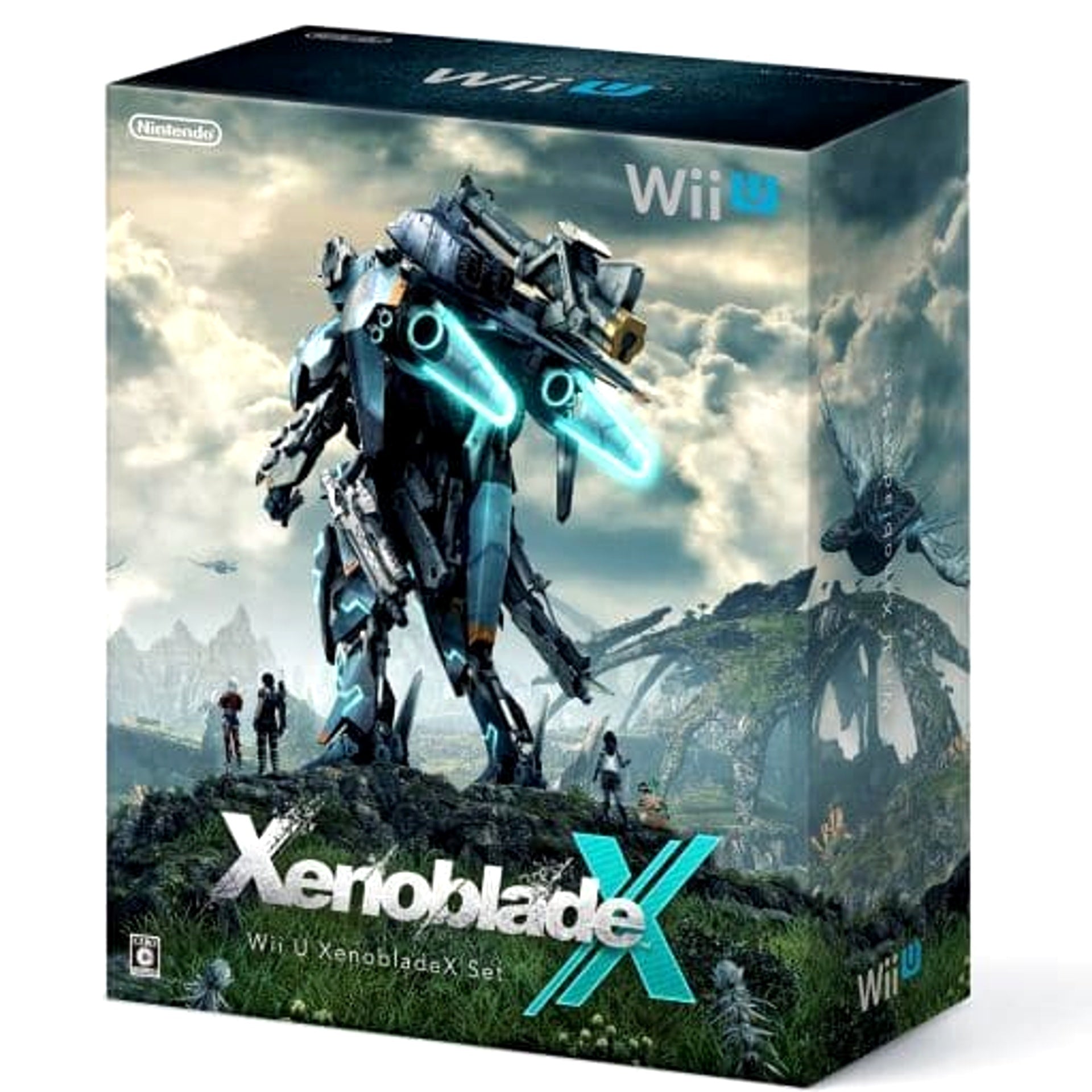 Nintendo Wii U Xenoblade Chronicles X Set WUP-S-KAGL Console with Box and Charger NTSC-J Wii U Series Console [USED]
