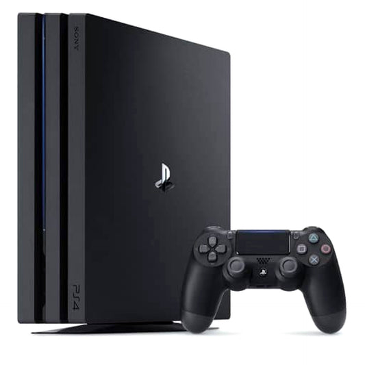 Sony PlayStation 4 Pro Jet Black 1TB CUH-7000BB01 Console with Box and Charger NTSC-J PlayStation 4 Series Console [USED]