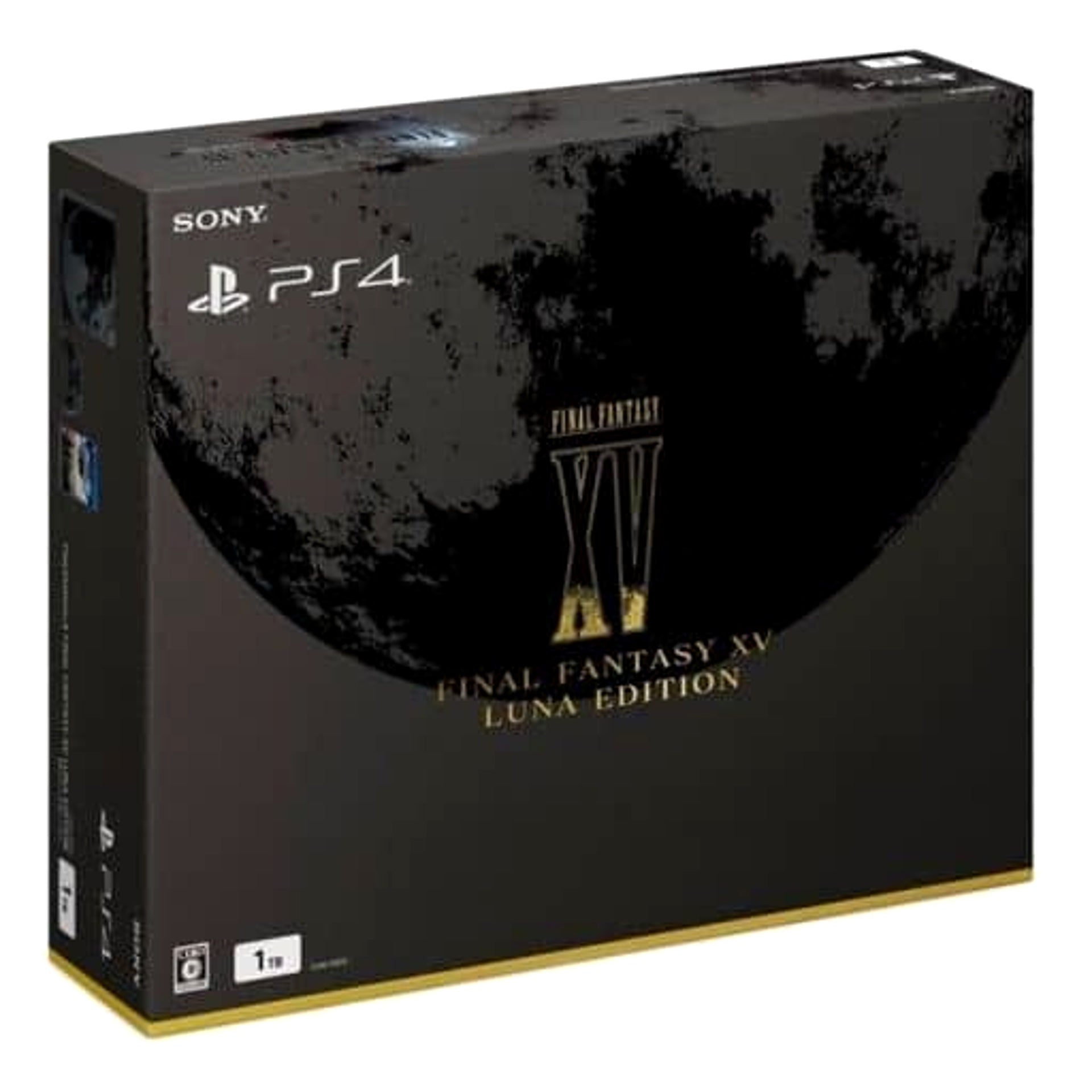 Sony PlayStation 4 Original Design 1TB Final Fantasy XV Luna Edition CUHJ-10013 Console with Box and Charger NTSC-J PlayStation 4 Series Console [USED]