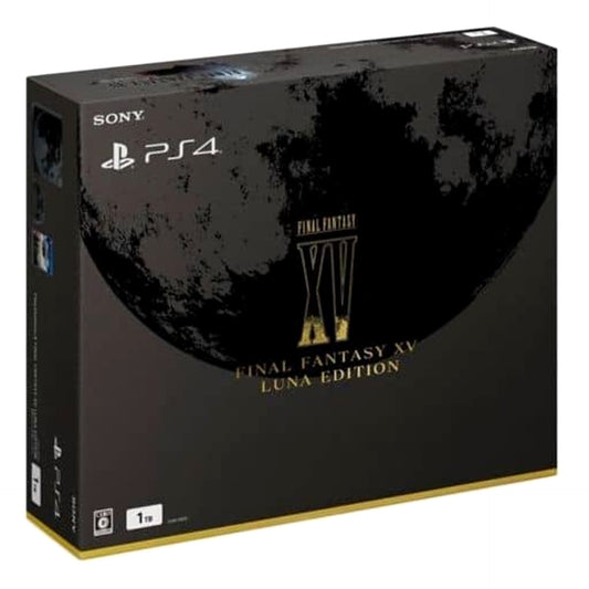 Sony PlayStation 4 Original Design 1TB Final Fantasy XV Luna Edition CUHJ-10013 Console with Box and Charger NTSC-J PlayStation 4 Series Console [USED]