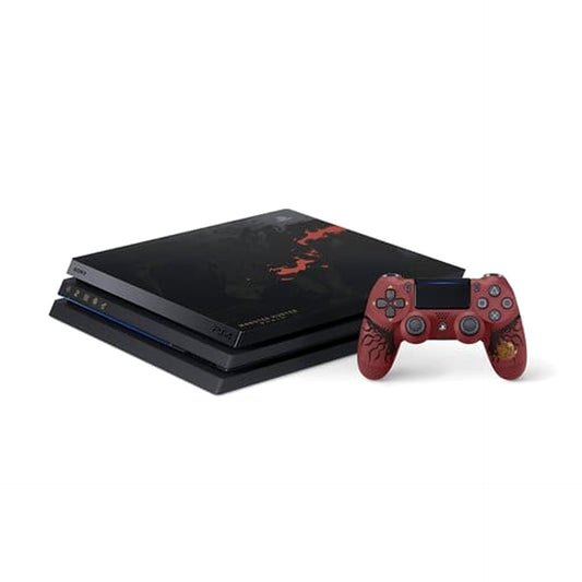 Sony PlayStation 4 Pro 1TB Monster Hunter: World - Rathalos Edition CUHJ-10020 Console with Box and Charger NTSC-J PlayStation 4 Series Console [USED]