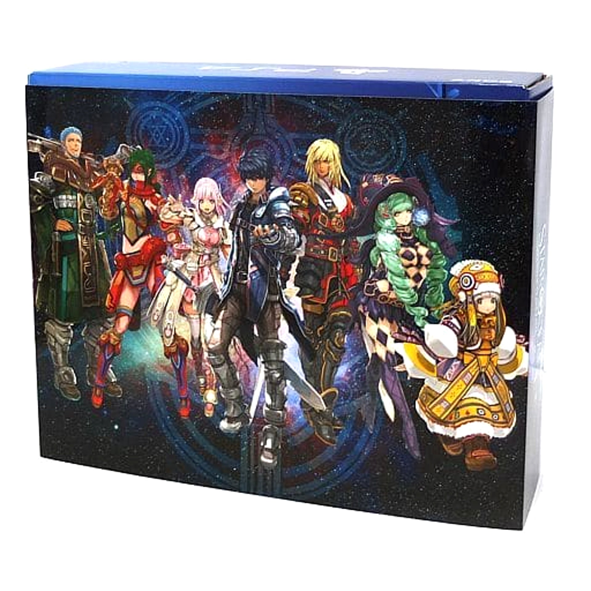 Sony PlayStation 4 Jet Black 500GB Star Ocean 5 Edition CUH-1200AB01 Console with Box and Charger NTSC-J PlayStation 4 Series Console [USED]