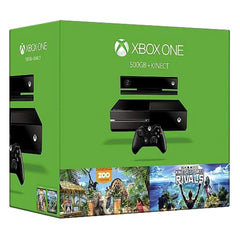 Microsoft Xbox One 500GB Zoo Tycoon / Kinect Sports Rivals Kinect Bundle 7UV-00262 Console with Box and Charger NTSC-J Xbox One Console [USED]