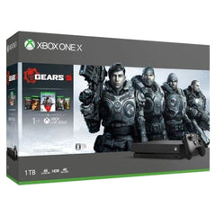 Microsoft Xbox One X Gears 5 Bundle CYV-00336 Console with Box and Charger NTSC-J Xbox One Console [USED]