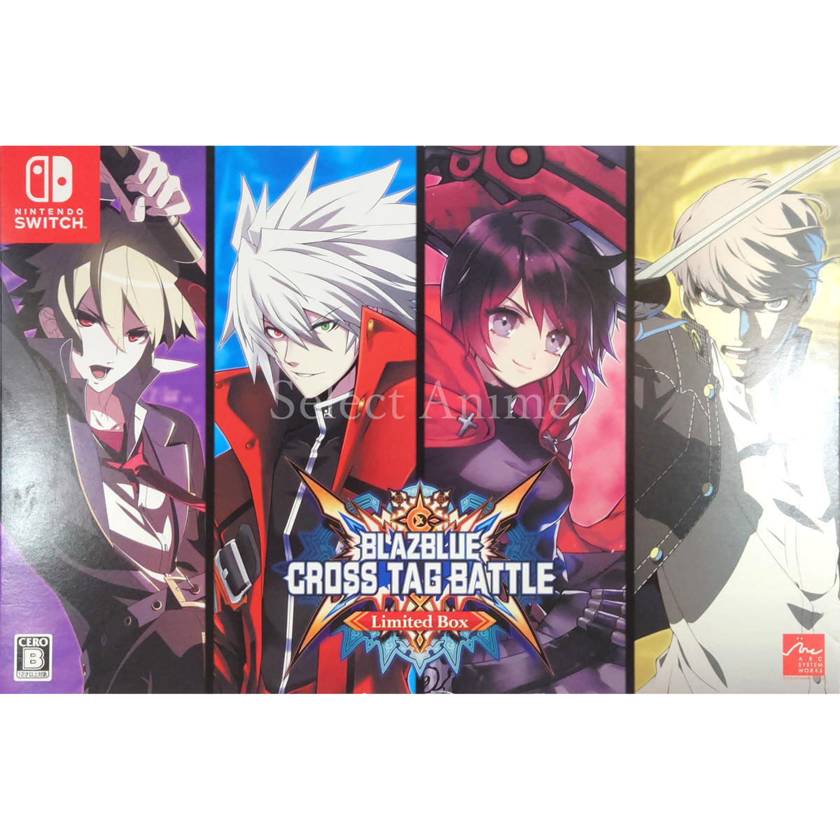 BlazBlue: Cross Tag Battle Limited Box Nintendo Switch [USED]