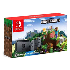 Nintendo Switch Minecraft Set HAC-S-KAAGE Console with Box and Charger NTSC-J Nintendo Switch Console [USED]