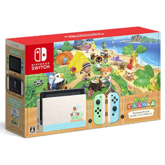 Nintendo Switch Animal Crossing: New Horizons Set HAD-S-KEAGC Console with Box and Charger NTSC-J Nintendo Switch Console [USED]