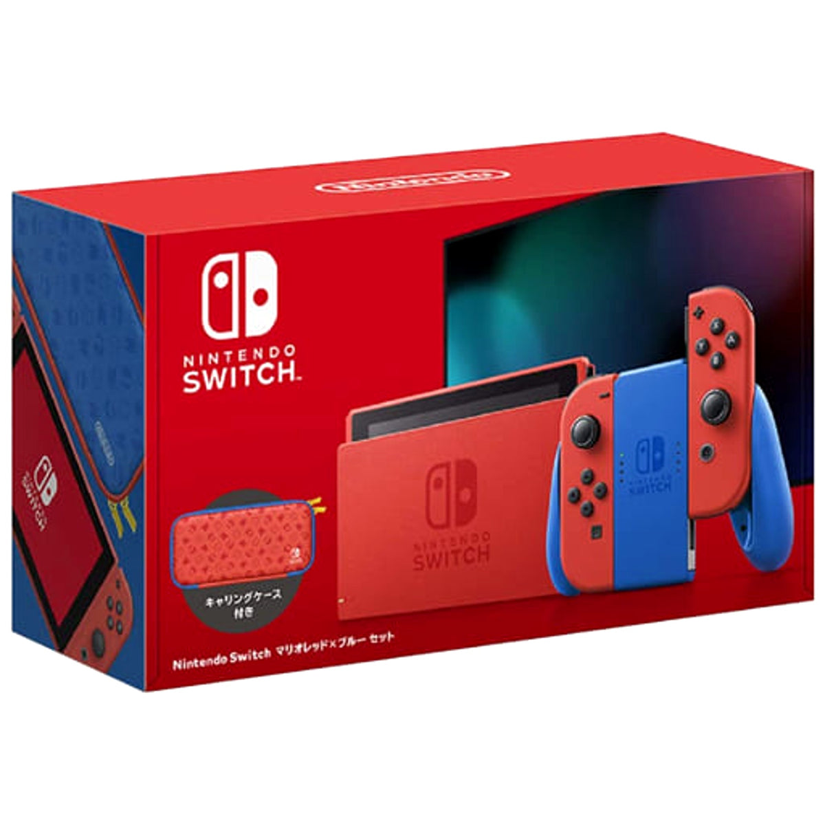 Nintendo Switch Mario Red & Blue Special Edition HAD-S-RAAAF Console with Box and Charger NTSC-J Nintendo Switch Console [USED]