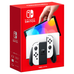 Nintendo Switch OLED Model Joy-Con L&R: White HEG-S-KAAAA Console with Box and Charger NTSC-J Nintendo Switch Console [USED]