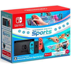 Nintendo Switch Nintendo Switch Sports Set HAD-S-KABGR Console with Box and Charger NTSC-J Nintendo Switch Console [USED]