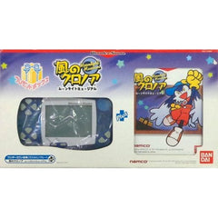 Bandai WonderSwan Skeleton Blue Klonoa: Door to Phantomile Bundle Console with Box NTSC-J WonderSwan Series Console [USED]
