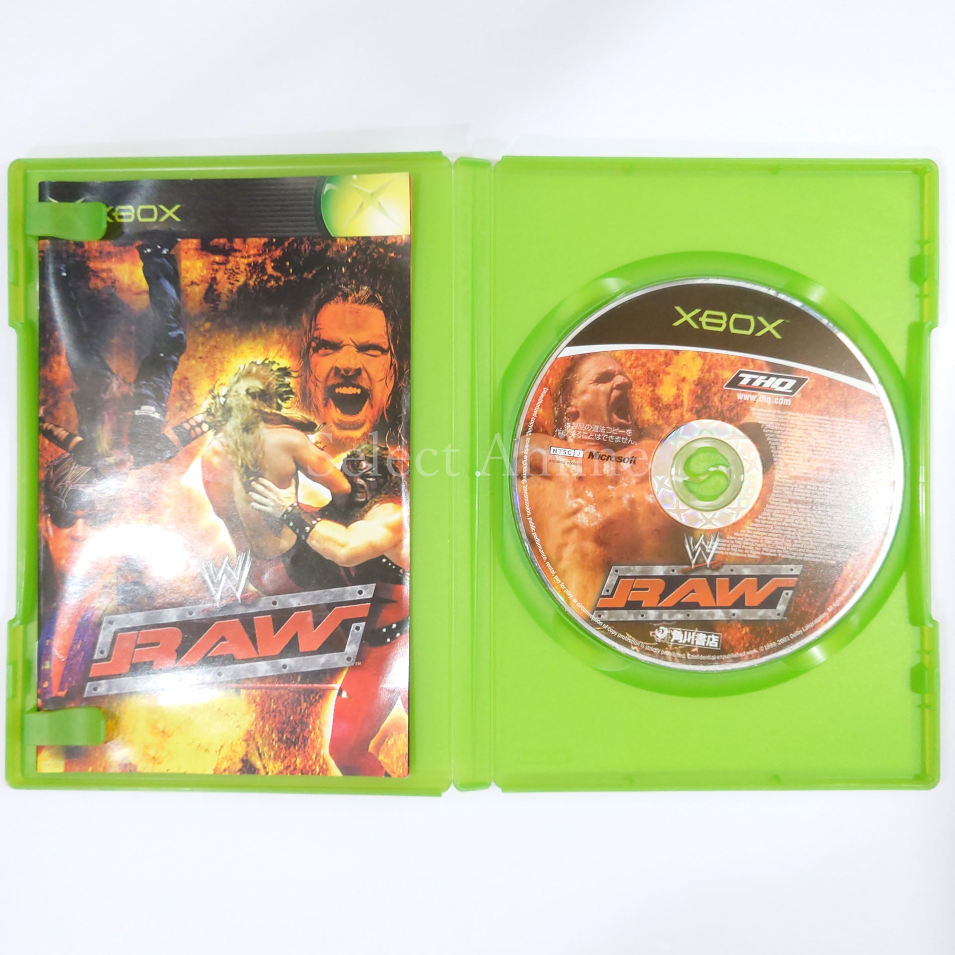 WWE Raw Xbox [USED]