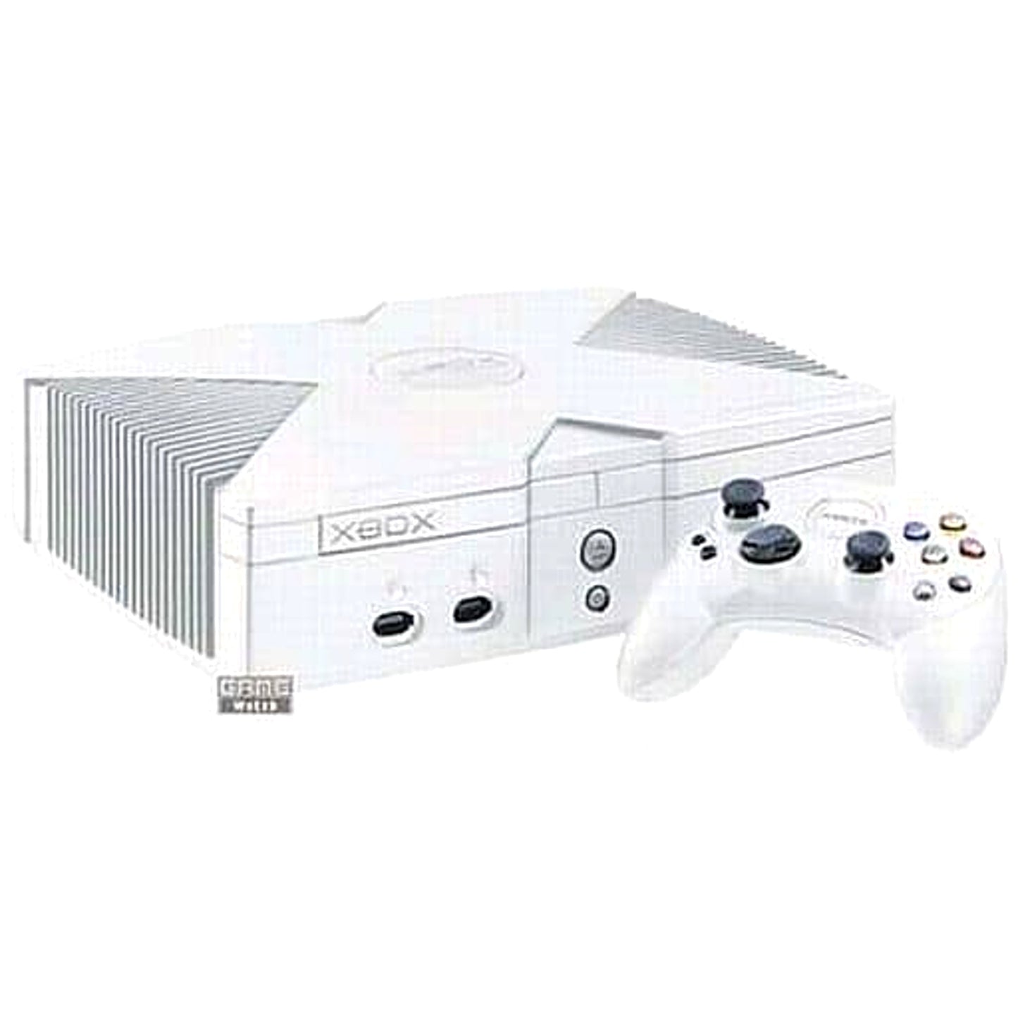 Microsoft Xbox Pure White Limited R60-00064 Console with Box and Charger NTSC-J Xbox Console [USED]