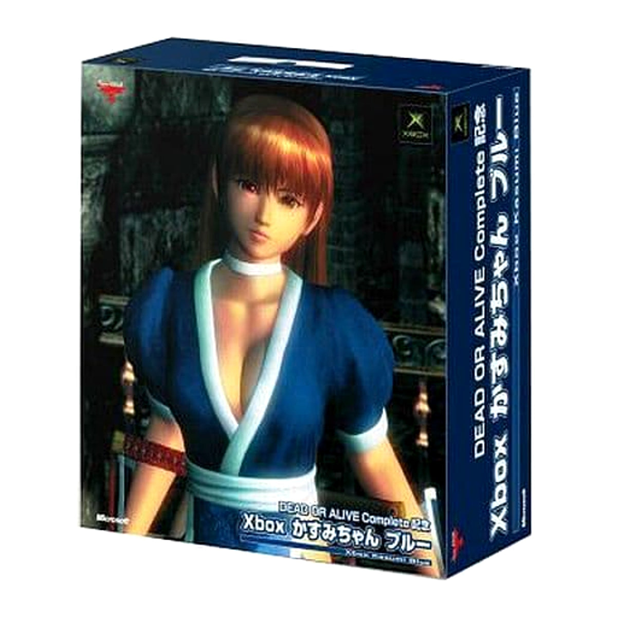 Microsoft Xbox Kasumi-Chan Blue R60-63 Console with Box and Charger NTSC-J Xbox Console [USED]