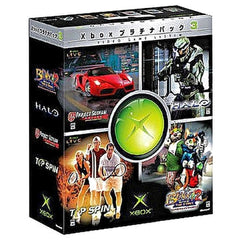 Microsoft Xbox Platinum Pack 3 R60-176 Console with Box and Charger NTSC-J Xbox Console [USED]