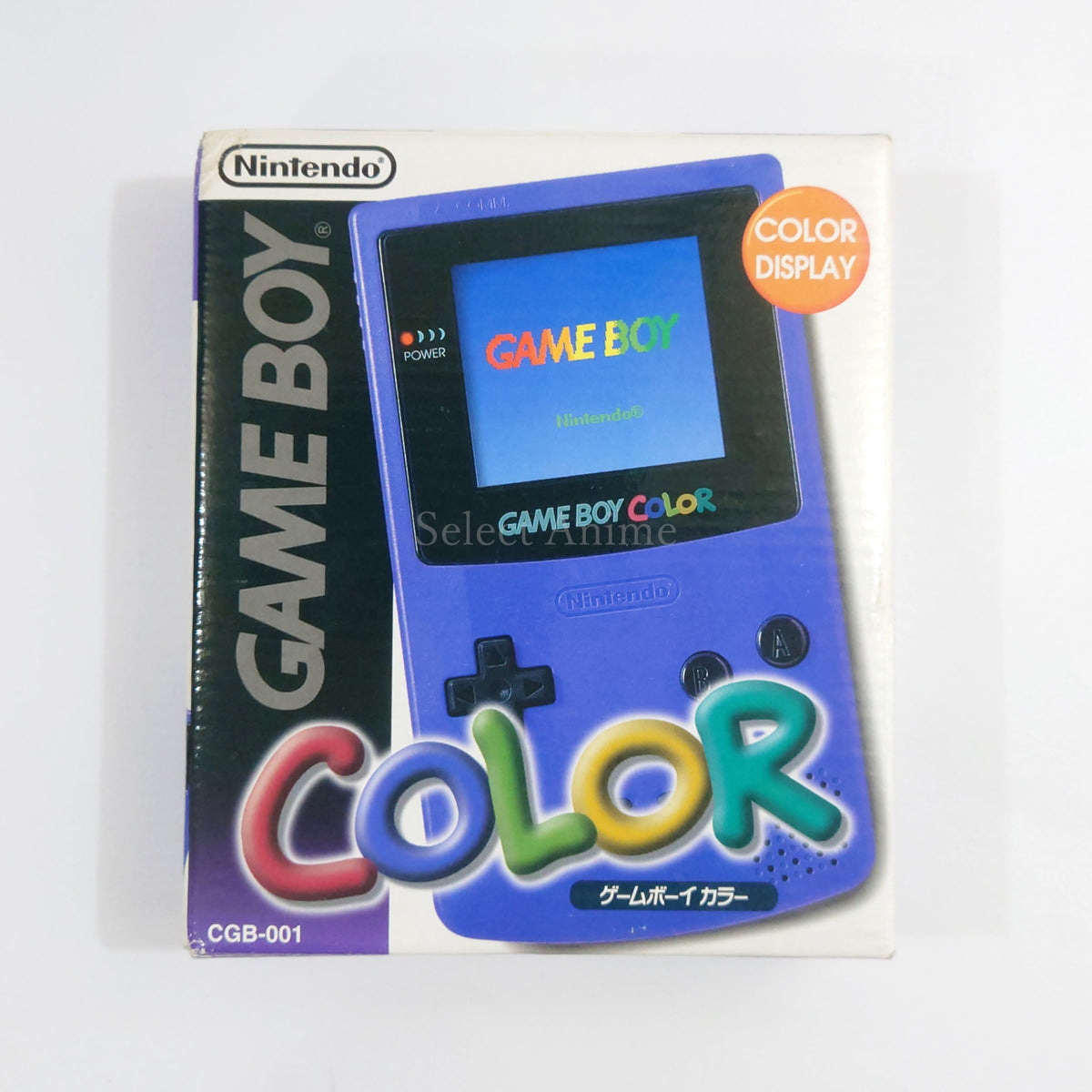 Nintendo Game Boy Color Purple CGB-S-PUA Console with Box NTSC-J Nintendo Game Boy Series Console [USED]