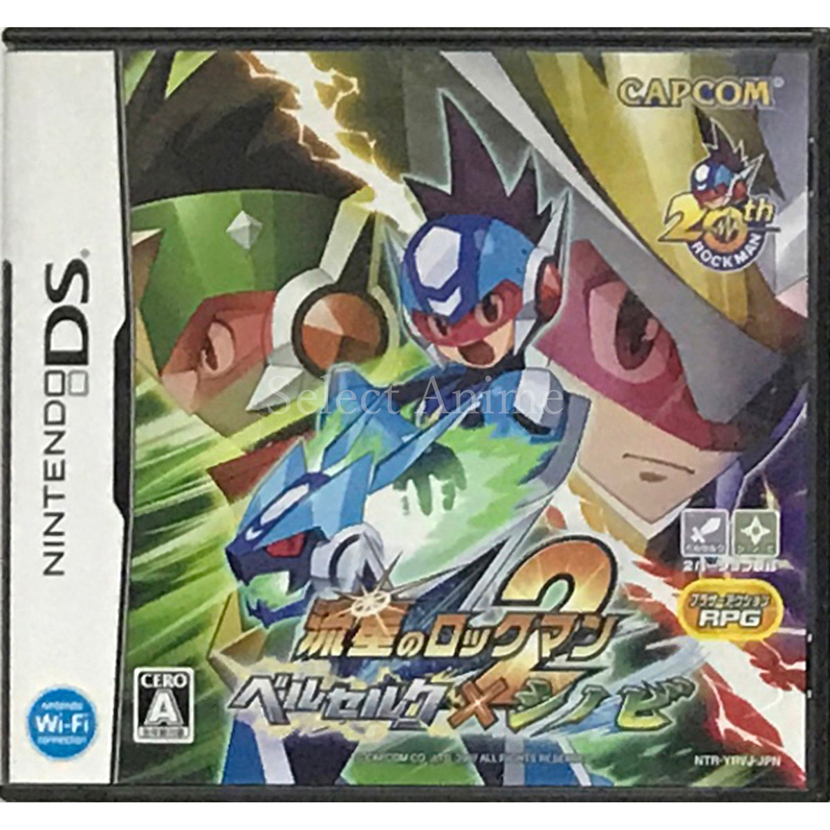 Mega Man star Force 2 Zerker x Ninja NINTENDO DS [USED]