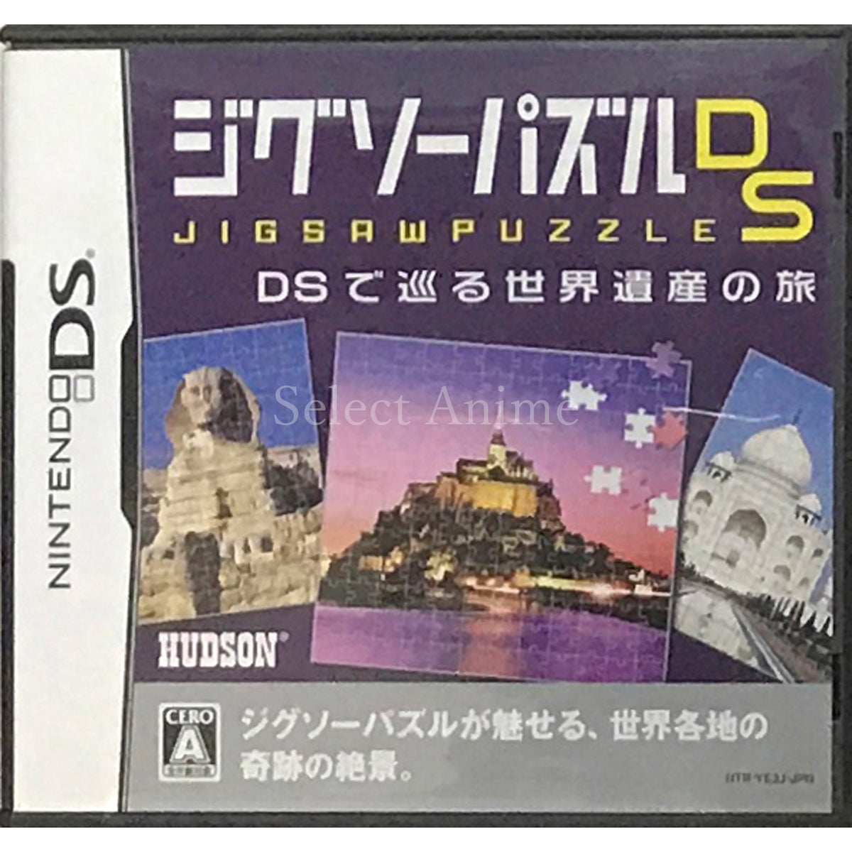 Jigsaw Puzzle DS: DS de Meguru Sekai Isan no Tabi NINTENDO DS [USED]