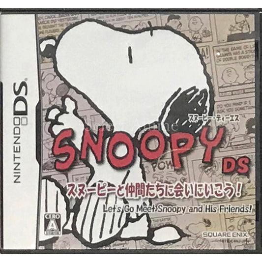 Snoopy DS: Snoopy to Nakamatachi ni Aini Iko! NINTENDO DS [USED]