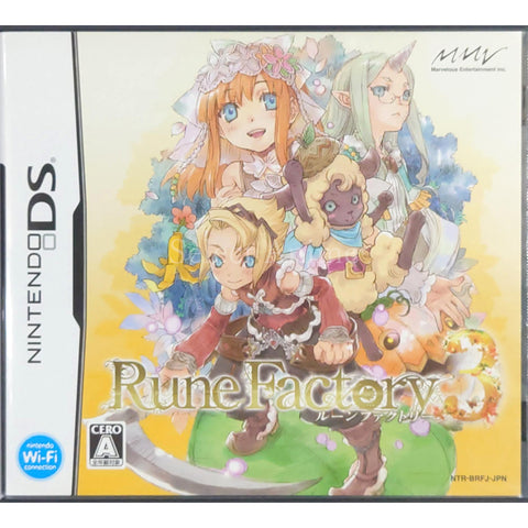 Rune Factory 3 NINTENDO DS [USED] — photo 1