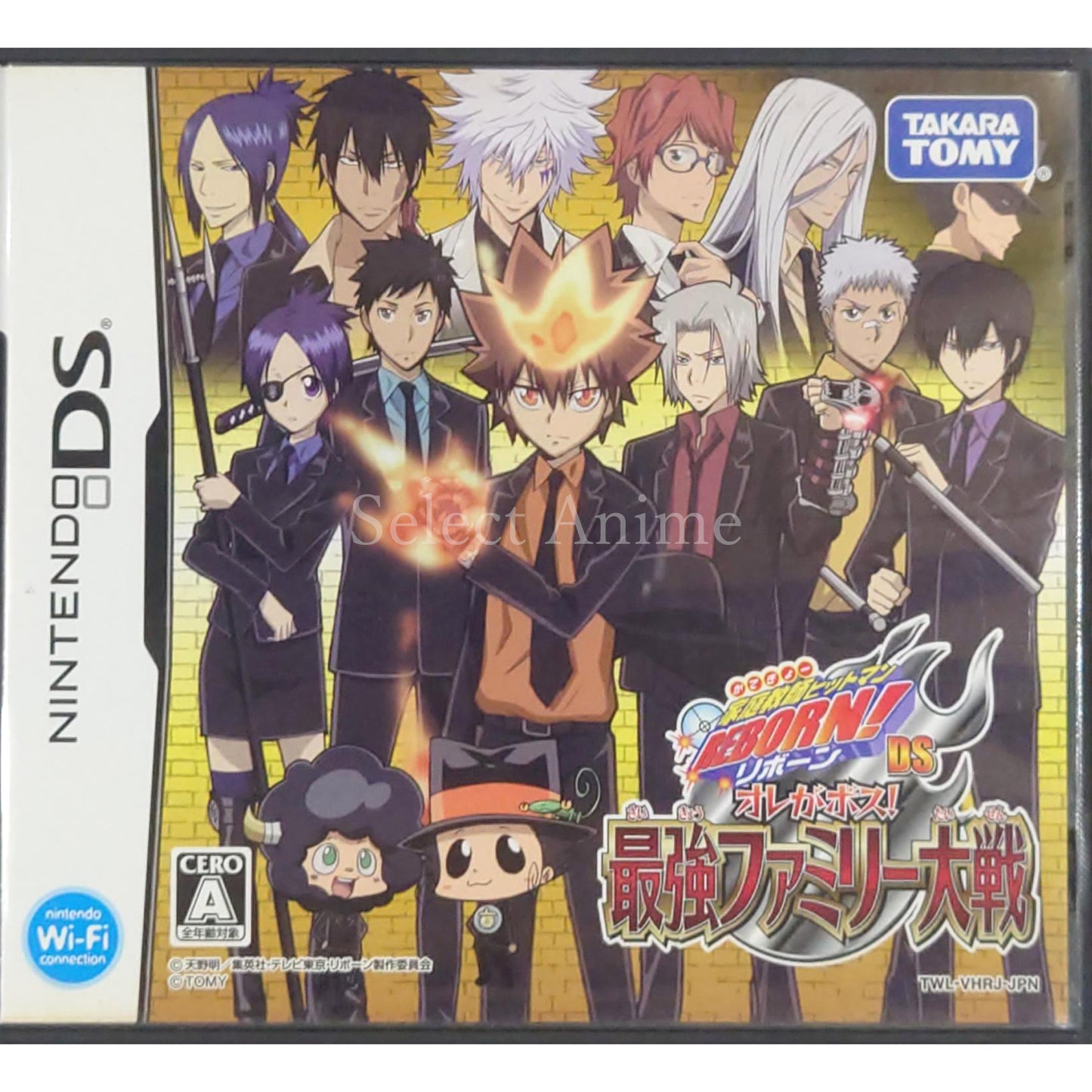 Katekyo Hitman Reborn! DS: Ore ga Boss Saikyo Family Taisen NINTENDO DS [USED]