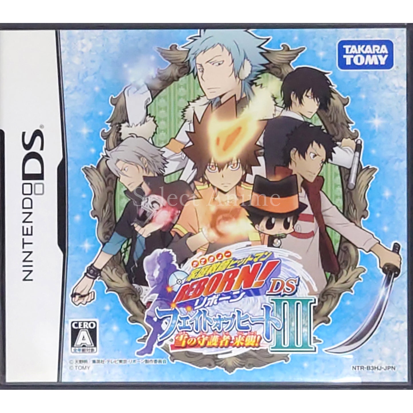Katekyo Hitman Reborn! DS: Fate of Heat 3 Yuki no Shugosha Raishu! NINTENDO DS [USED]