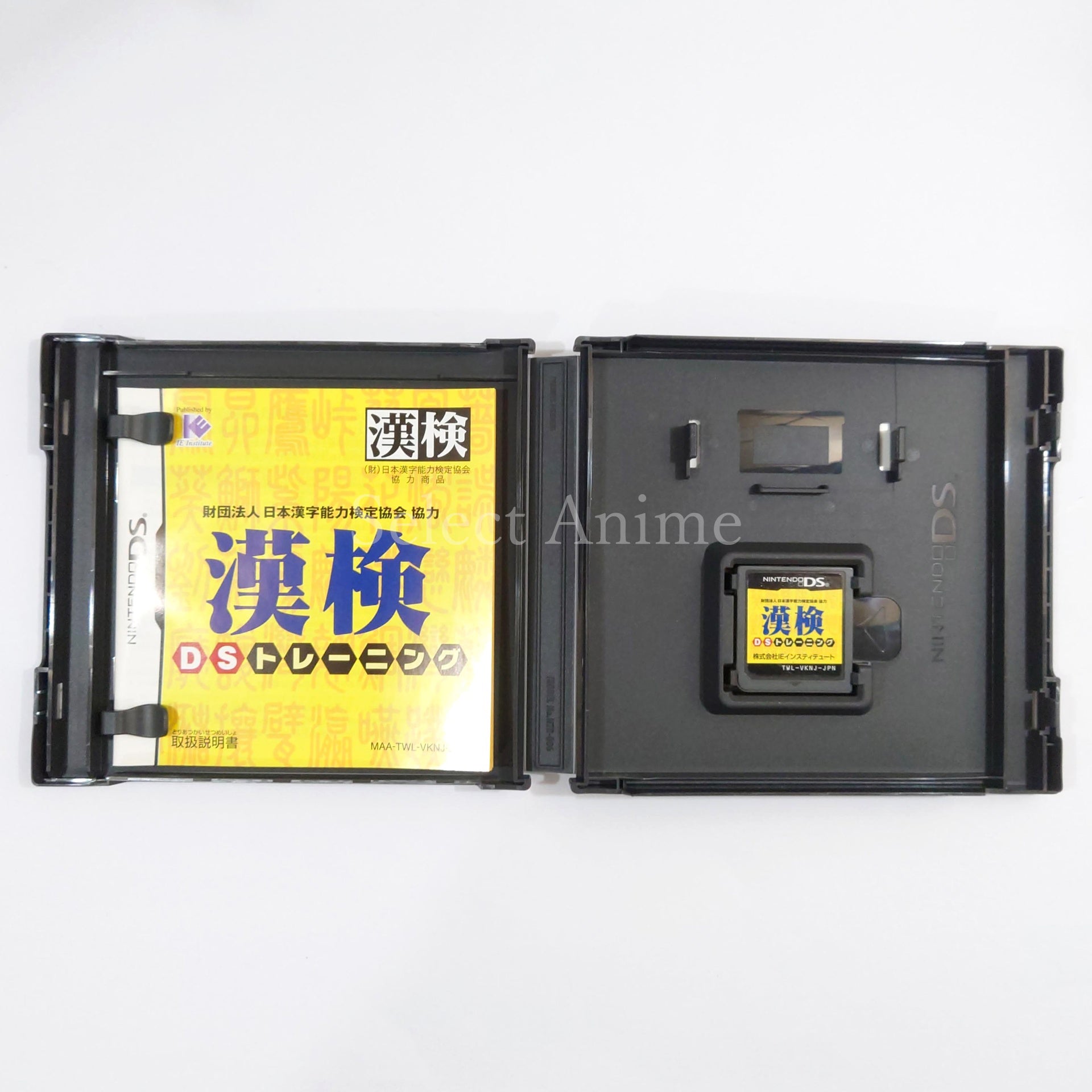 Kanken DS Training Zaidan Hojin Nihon Kanji Noryoku Kentei Kyokai Kyoryoku NINTENDO DS [USED]