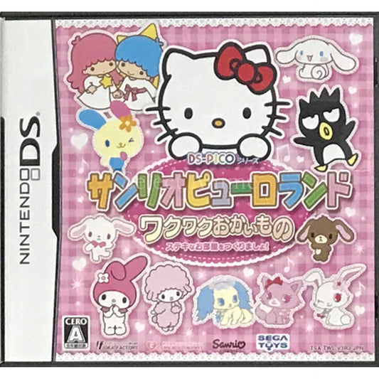 DS-PICO Series Sanrio Puroland Wakuwaku Okaimono Suteki na Oheya o Tsukurimasho! NINTENDO DS [USED]