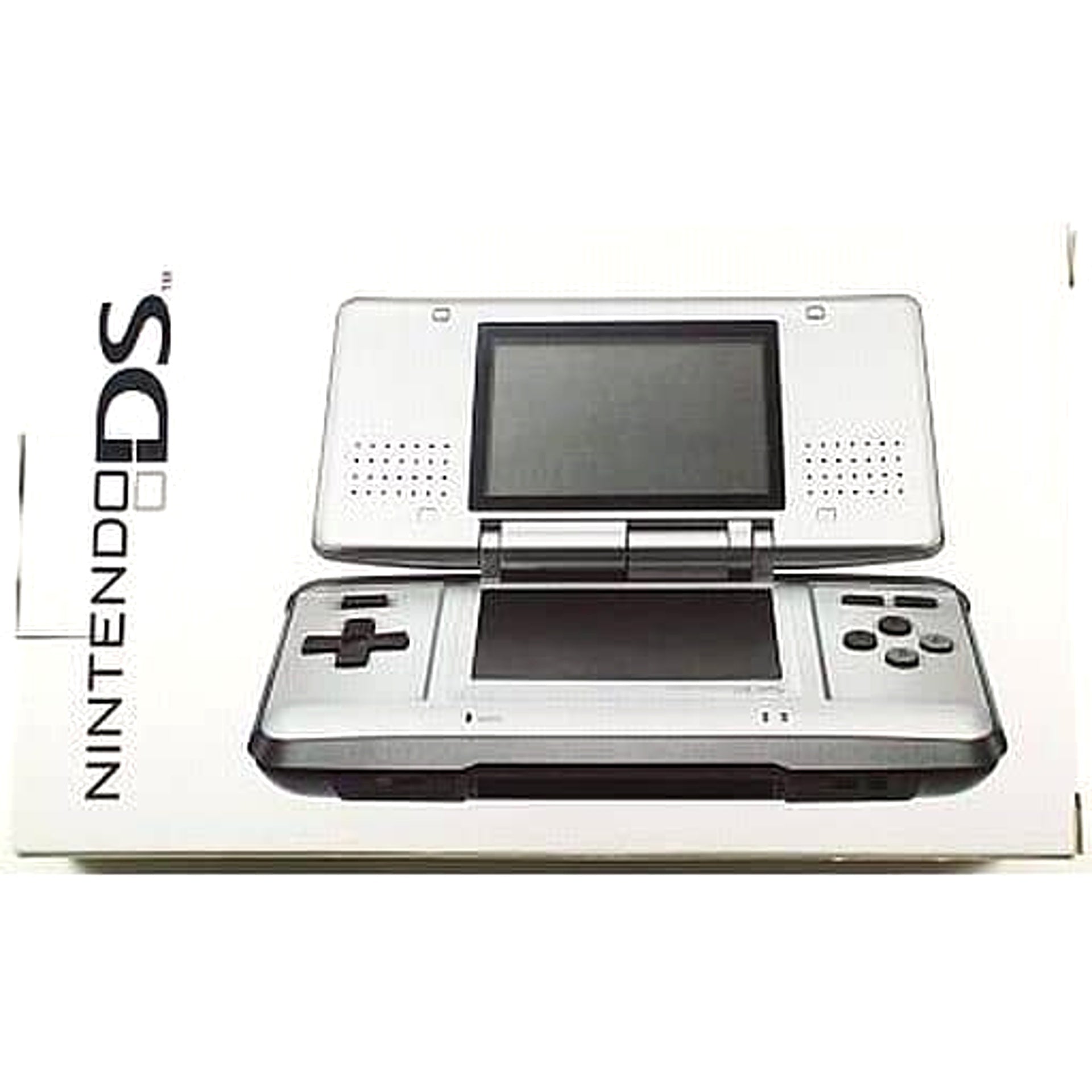 Nintendo DS Platinum Silver Console with Box and Charger NTSC-J Nintendo DS Series Console [USED]