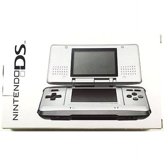 Nintendo DS Platinum Silver Console with Box and Charger NTSC-J Nintendo DS Series Console [USED]