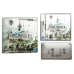 Nintendo DS Lite Final Fantasy III Crystal Edition Bundle USG-S-FWDFF Console with Box and Charger NTSC-J Nintendo DS Series Console [USED]