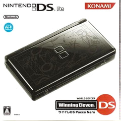 Nintendo DS Lite Jet Black World Soccer Winning Eleven DS Bundle RY029-J1 Console with Box and Charger NTSC-J Nintendo DS Series Console [USED]