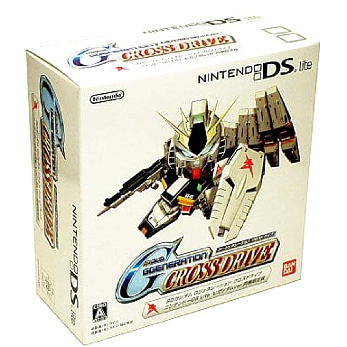 Nintendo DS Lite SD Gundam G-Generation Cross Drive USG-S-GWDJE Console with Box and Charger NTSC-J Nintendo DS Series Console [USED]
